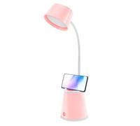 Keyubria Lámparas De Escritorio Para Oficinas En Casa - Control Táctil 4 Niveles Iluminación Ajustable | Lámpara De Lectura Nocturna - Para Estudiar, Trabajar, Costura, Manualidades, Dormitorio Y