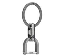 KeyUnity KM13 Drehbarer Schlüsselanhänger mit D-Ring-Schlüsselschäkel, schlüsselanhänger Herren Auto