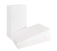 KEYYOOMY Pequeñas bolsas de papel blancas para fiestas (100 unidades, 3.5 x 2.4 x 7.1 pulgadas)