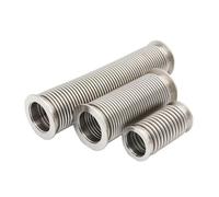 KF-16 KF-25 KF-40 KF-50 SS304 Stainless Steel Vacuum Flexible Hose Bellow RUAJOGYNVM(1000mm,KF25)