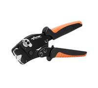 KF CPTEC Alicate de crimpado autoajustable, AWG 30-5/0,08-16 mm² Alicates de Férula,KF-16H crimpadora con carraca