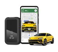 KF Premium Mini Rastreador GPS - Monitoreo de audio y ubicación en tiempo real | Localizador compacto e inalámbrico con posicionamiento Wi-Fi y GSM | Antirrobo, grabación de voz para vehículos y
