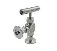 KF50 vacuum precision control valve micro-control valve Needle Flow Control Stop valve 304 Stainless steel
