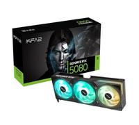 KFA2 GeForce RTX™ 5080 EX Gamer 1-Click OC, Xtreme Tuner App Control, 16GB, GDDR7, 256-Bit, DP 2.1b*3/HDMI 2.1b/DLSS 4/Tarjeta Gráfica Gaming (EX Gamer, Black, RTX 50 Series)