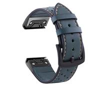 KFAA Correa de reloj de liberación rápida de 26mm 22mm para Garmin Fenix 6X 6X Pro 935 3HR correas de muñeca Easyfit de cuero para Fenix 6 6 Pro 5 5X Plus (Color : D, Size : 22mm Fenix 6 6Pro)