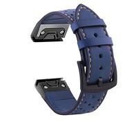 KFAA Correa de Reloj de liberación rápida de 26mm 22mm para Garmin Fenix 6X 6X Pro 935 3HR Correas de muñeca Easyfit de Cuero para Fenix 6 6 Pro 5 5X Plus (Color : C, Size : 22mm Fenix 6 6Pro)