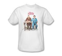 KFASTIIM Meet The Parents T-Shirt Men's Adult Regular fit Cotton Graphic teeWhiteXL