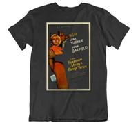 KFASTIIM The Postman Always Rings Twice 1946 Movie Fan Poster v2 T Shirt Black3XL