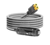 KFD XT60 Cargador de coche 12V/24V DC adaptador de entrada para ECOFLOW DELTA 2/3 River 3 RIVER 2 MAX Estación de energía portátil Anker SOLIX C200 C300 C800 C1000 16AWG XT60 Plug Cable de carga de