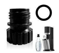 KFDDRN Adaptador para Botellas de Cristal, Adaptador para Botellas de Cristal, Conector rápido, Tapa de 0,7 l