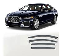 KFDEGYJJ 4 Piezas Deflectores Cortavientos para Jaguar XFL MK2-X260 2016-2020 2021 2022 2023,Viseras Protección Deflectores Accesorios