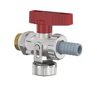 KFE-Válvula De Bola Simplex 1/2' AG Con Mango De Metal F10638 - KFE-KH - D SV