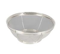 KFGISD, 1 colador de harina, cesta escurridora de verduras, colador grande de malla fina for pasta, colador de metal for arroz, quinoa, yogur, cuchara.,Tamizador de harina