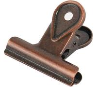 KFGISD, 10 clips de bulldog, clips de papel con bisagra de metal for fotos, suministros for el hogar y la oficina.,Clip Bulldog