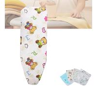 KFGISD, 12 x 30 Pulgadas, 15 x 48 Pulgadas. Se Adapta a tamaños estándar, Resistente al Calor. ,Fundas para Tablas de Planchar(Flower,14x43 Inch(110x34 Cm))