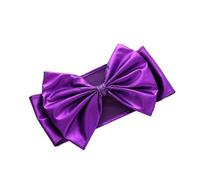 KFGISD, 2 Bandas de Licra for decoración de sillas, for bebés, cumpleaños, Bodas, Ceremonias románticas, Eventos, Color Rojo ，Lazos para Fundas de Silla(Purple)