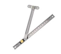 KFGISD, 2 piezas for ventanas y puertas corredizas: limitador de ángulo fijo for ventanas telescópicas, bisagras for ventanas.,Bisagras para ventanas(10inch)
