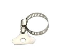 KFGISD, Abrazadera de manguera de acero inoxidable con engranaje helicoidal de 6-95 mm, ajustable, for tubería de agua, mecánica automotriz, 2 unidades,Abrazaderas para mangueras(21 44 mm)