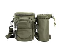 KFGISD, Bolsa for transportar botellas de agua, riñonera táctica con soporte for bolsa de hidratación extraíble y cinturón ajustable.,Botella de camping(Armygreen)