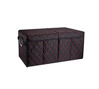 KFGISD, Caja de almacenamiento plegable y duradera for maletero de coche, multifuncional, con tapa y múltiples compartimentos. ，Caja de almacenamiento para coche(A)