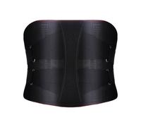 KFGISD, Cinturón de soporte lumbar ajustable con 5 soportes y 2 almohadillas reemplazables for ciática, hernia discal y escoliosis L,Cinturón de soporte lumbar