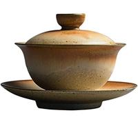 KFGISD, Cuencos, juego de té de kung fu, cuenco cubierto, taza de té de cerámica china, taza de té de oficina Gaiwan, cuenco de té portátil de viaje, vajilla de porcelana hecha a mano ，Tazas de té(A)
