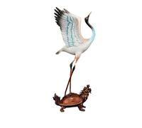 KFGISD, Figuras de grulla Tortuga for decoración del hogar y la Oficina, Estatua Feng Shui de latón, Que trae Buena Suerte y Salud Feng Shui.,Estatua Feng Shui(Style-a)