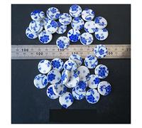 KFGISD, Fragmentos de mosaico de cerámica for hacer uno mismo, de 100 g y 200 g, con formas irregulares, de porcelana, for collage, de azulejos pequeños. ，Azulejos de mosaico(100g 10)