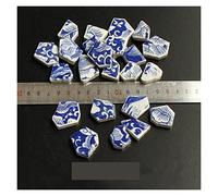 KFGISD, Fragmentos de mosaico de cerámica for hacer uno mismo, de 100 g y 200 g, con formas irregulares, de porcelana, for collage, de azulejos pequeños. ，Azulejos de mosaico(100g 06)