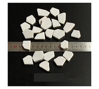 KFGISD, Fragmentos de mosaico de cerámica for hacer uno mismo, de 100 g y 200 g, con formas irregulares, de porcelana, for collage, de azulejos pequeños. ，Azulejos de mosaico(100g 09)