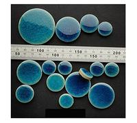 KFGISD, Fragmentos de mosaico de cerámica for hacer uno mismo, de 100 g y 200 g, con formas irregulares, de porcelana, for collage, de azulejos pequeños. ，Azulejos de mosaico(100g 02)