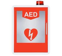 KFGISD, Gabinete de Primeros Auxilios de Pared, gabinete de Almacenamiento for desfibrilador DEA de Primeros Auxilios con Sistema de Alarma y Control de Acceso magnético ，Armarios Desfibriladores