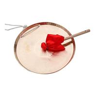 KFGISD, Gong de 27 cm - Gong de latón Feng Shui, instrumento de percusión for meditación con mazo, decoración for el hogar, regalo de inauguración de la casa, mini gong,Gongs(27cm)