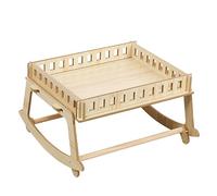 KFGISD, Hamaca de Madera Elegante, 2 en 1, Mueble for Gatos, Regalo for Gatos y Perros pequeños y medianos.,Cama para Gato