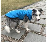 KFGISD, Impermeable for Perros Grandes, Impermeable, Reflectante, for Exteriores, Golden Retriever, Labrador, Husky, Poncho Grande.,Impermeable para Perros(Blue,XL)