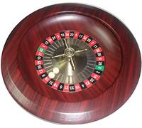 KFGISD, Juego de Ruleta de Madera Profesional de 12 Pulgadas, Mesa giratoria for Juegos de Ocio, Ideal for una Noche de Juegos en casa o una Fiesta en un Club.,Ruleta de Juego
