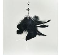 KFGISD, Juguetes for Gatos, Varita de Plumas con Manos Libres y Campana, Potente Ventosa, Juguete Interactivo for Cazar y Hacer Ejercicio, 1 Unidad, 18 Unidades,Juguetes para Gatos