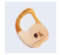 KFGISD, Lira de madera maciza de 19 cuerdas Lira portátil Lira de 19 cuerdas for principiantes Arpa de lira,Arpas