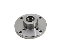 KFGISD, Mandril for torno de carpintería, placa frontal de torno de carpintería, panel de brida, 1 x 8 TPI, 4 pulgadas,Mandril para torno
