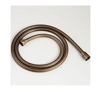 KFGISD, Manguera de repuesto universal de acero inoxidable, manguera de ducha de 150 cm, tubo de ducha de acero inoxidable, manguera flexible for baño, plomería,Mangueras de recambio(Antique)