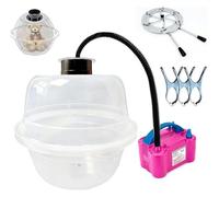 KFGISD, Máquina for Envolver Regalos de 45 cm con Bomba for Globos y...,Máquina para inflar Globos(Wit)
