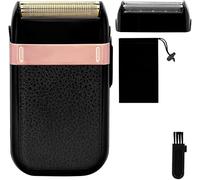 KFGISD, Maquinilla de afeitar eléctrica for hombre, recortadora de barba, afeitadora portátil, cortadora de pelo, depiladora facial,Maquinillas de afeitar(Black No Box)