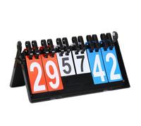 KFGISD, Marcador Manual Marcador Deportivo Marcador de anotaciones Tarjetas de puntuación Volteador de puntuación for Baloncesto Fútbol Tenis Deportes,Marcadores