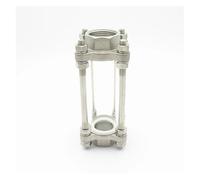 KFGISD, Mirilla de caudal con rosca hembra BSP de 1/2", 3/4" y 1", dioptría de acero inoxidable 304 for elaboración casera,Mirilla de acero inoxidable de cierre rápido,(45720)