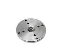 KFGISD, Placa frontal for torno de madera TASP de 2'', 3'', 4'' y 6'' for máquina de carpintería roscada M33 x 3,5, con brida de mandril,Mandril para torno(75mm 1Inchx8TPI)