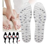 KFGISD, Plantillas adelgazantes de masaje, plantillas ortopédicas magnéticas, plantillas magnéticas for terapia de puntos de acupuntura for pies for mujeres y hombres.,Plantillas para Zapatos(42)
