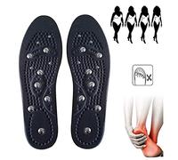 KFGISD, Plantillas magnéticas adelgazantes for zapatos, plantillas con imanes, plantillas magnéticas for hombre-mujer, for acupresión y masajes.,Plantillas para Zapatos(Black,L)