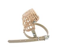 KFGISD, Protector bucal for Perros Que Permite jadear, Beber y Entrenar. Ajuste cómodo, Ligero y Duradero. Evita Que Coma, muerda o mastique.,Bozal para Perro(Brown,No.6)