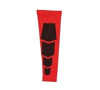 KFGISD, Protectores de piernas for ciclismo y deportes al aire libre, protectores de rodillas de manga larga, equipo a prueba de choques,Protectores para las piernas(Red,XL)
