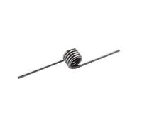 KFGISD, Resorte de repuesto comprimido, resorte de torsión de acero inoxidable, resorte en V, resorte de torsión, 5 piezas de alambre de 2,5 mm de diámetro.,Rosario budista(180 Degree,2.5x13x45mm)